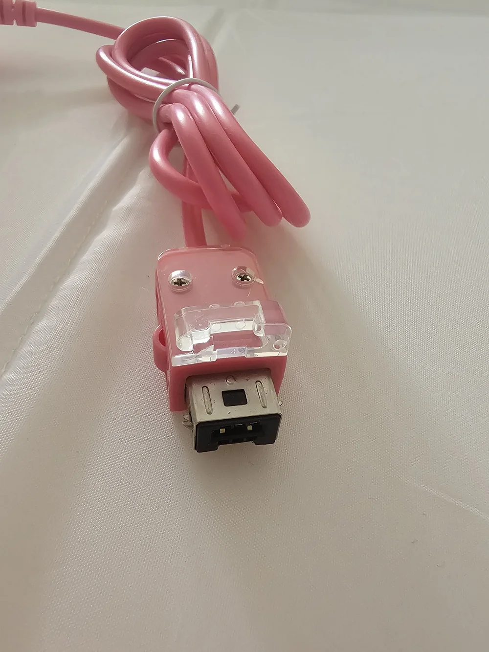 Old Skool Pink Nunchuk Controller for Wii/Wii U